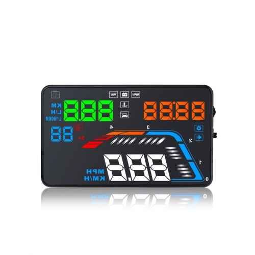 Q700 Hot selling Multi-color 5.5 Inch OBD HUD Head Up Display
