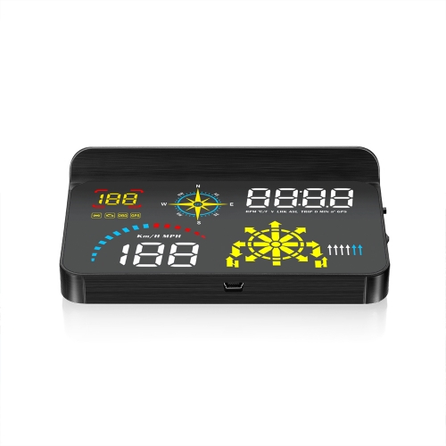 Q10 Navigation Heads Up Display 5.5 Inch LED Car HUD