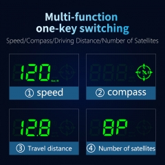 WiiYii G7 GPS Speedometer Car Head Up Display HUD