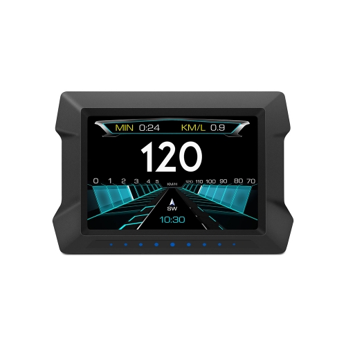 P21 Car LCD Meter diagnostic tools HUD Head Up Display Car obd Gauge GPS Slopemeter